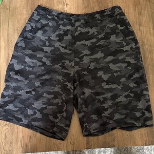 Lululemon Camouflage Print Shorts